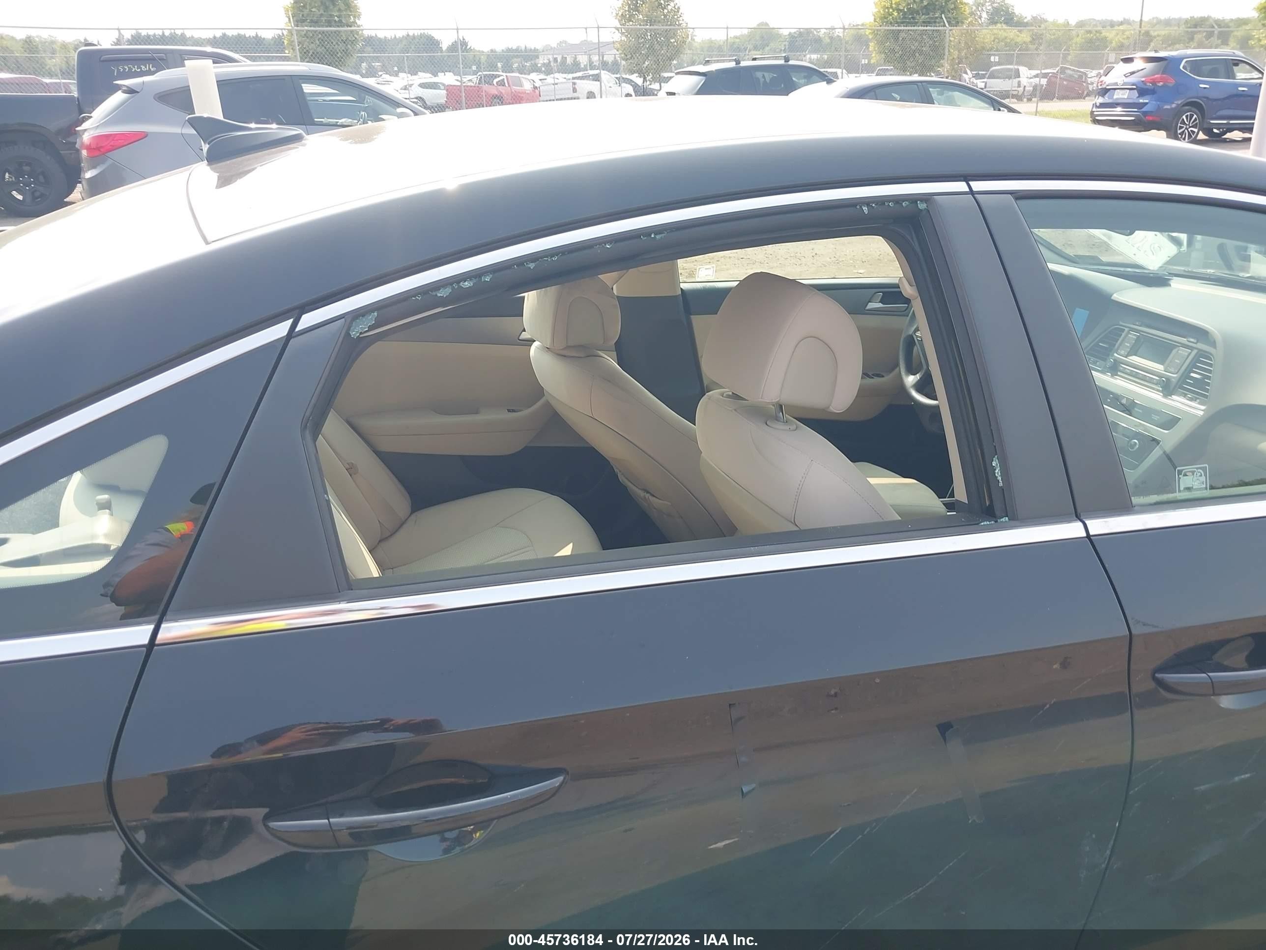 2015 Hyundai Sonata Se Black vin: 5NPE24AFXFH222700