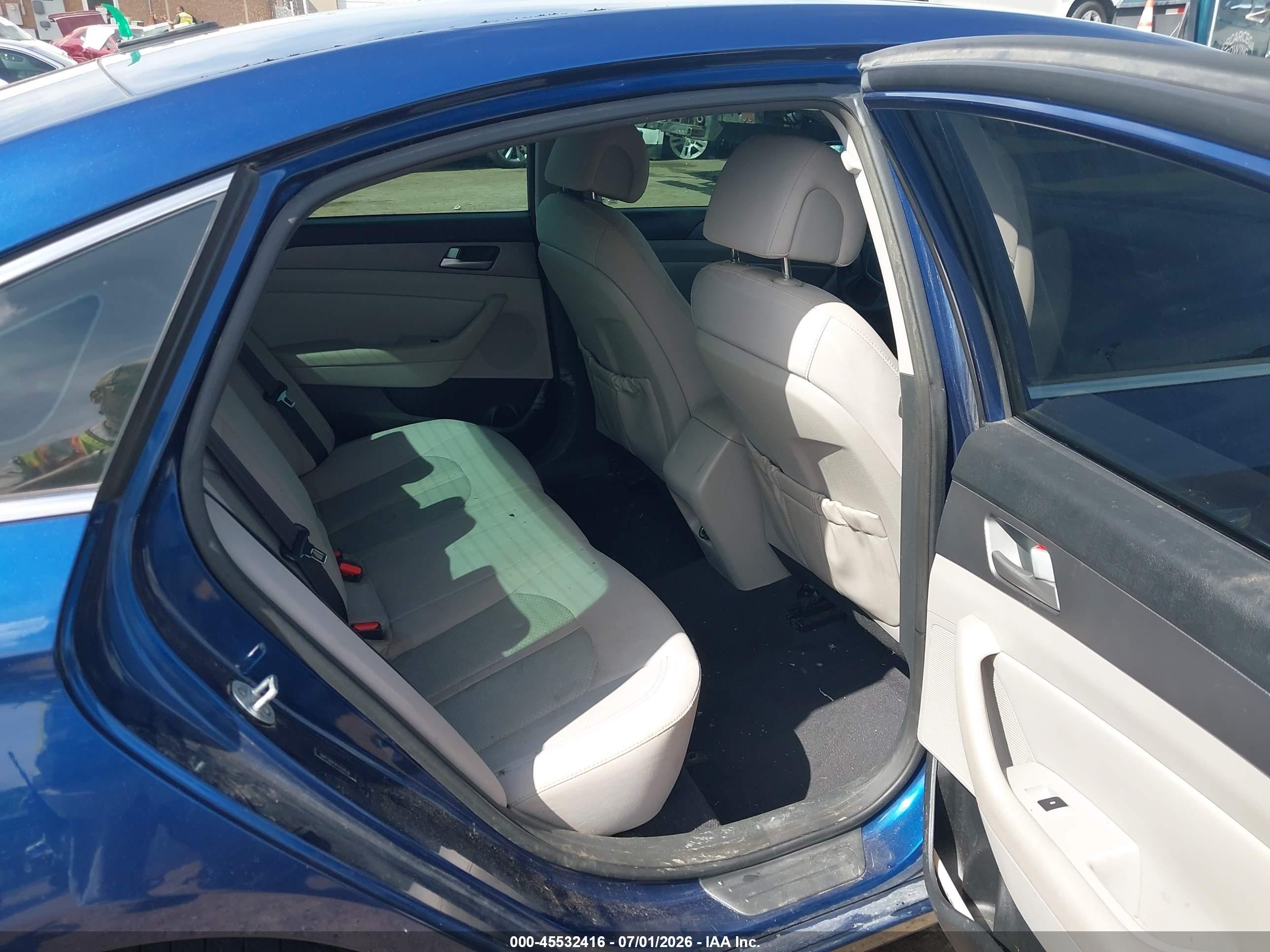 2015 Hyundai Sonata Se Blue vin: 5NPE24AFXFH224236