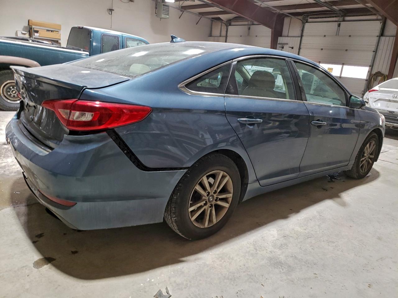 2015 Hyundai Sonata Se Blue vin: 5NPE24AFXFH230554