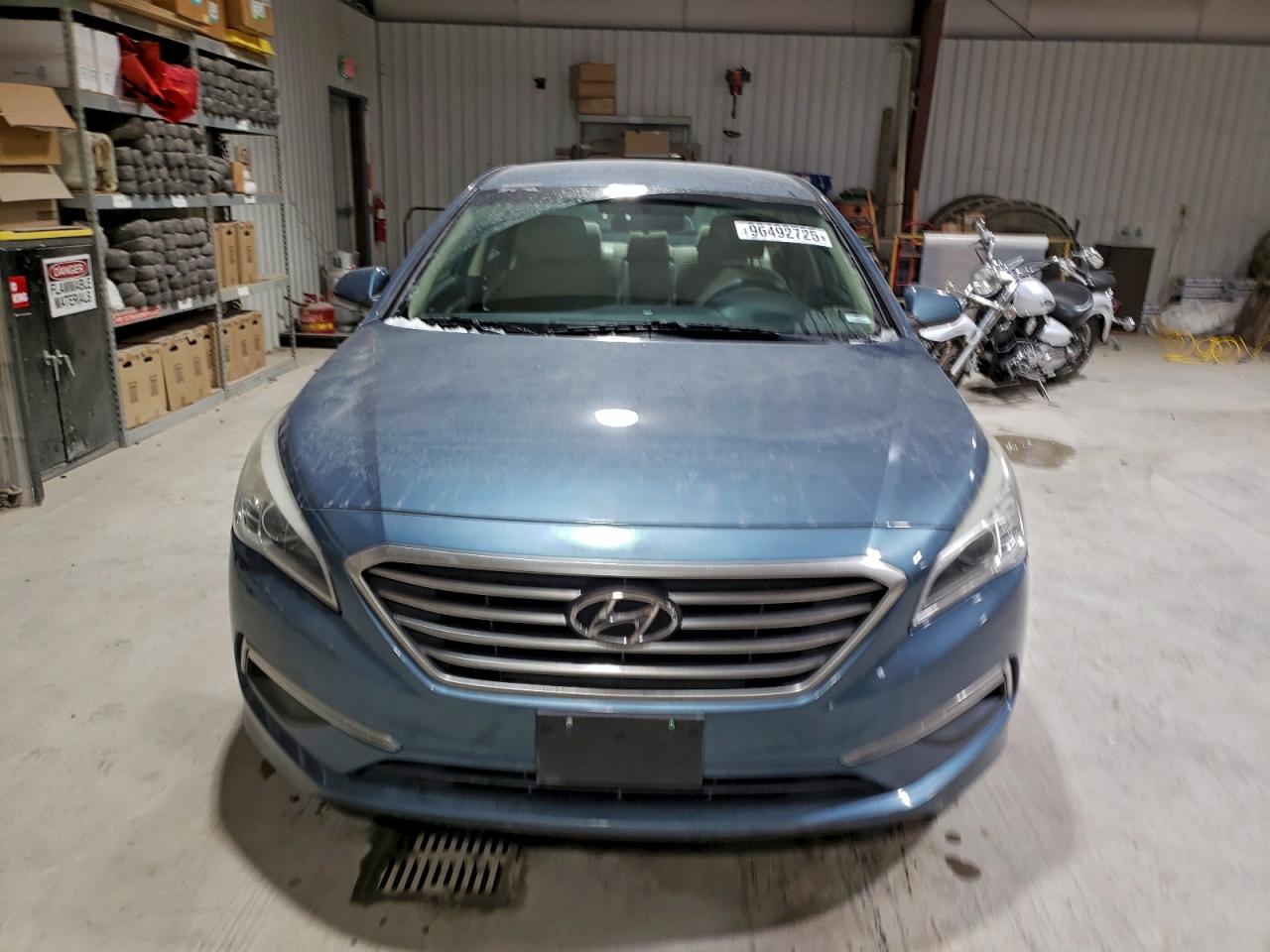 2015 Hyundai Sonata Se Blue vin: 5NPE24AFXFH230554