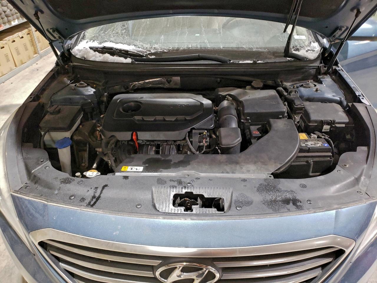 2015 Hyundai Sonata Se Blue vin: 5NPE24AFXFH230554
