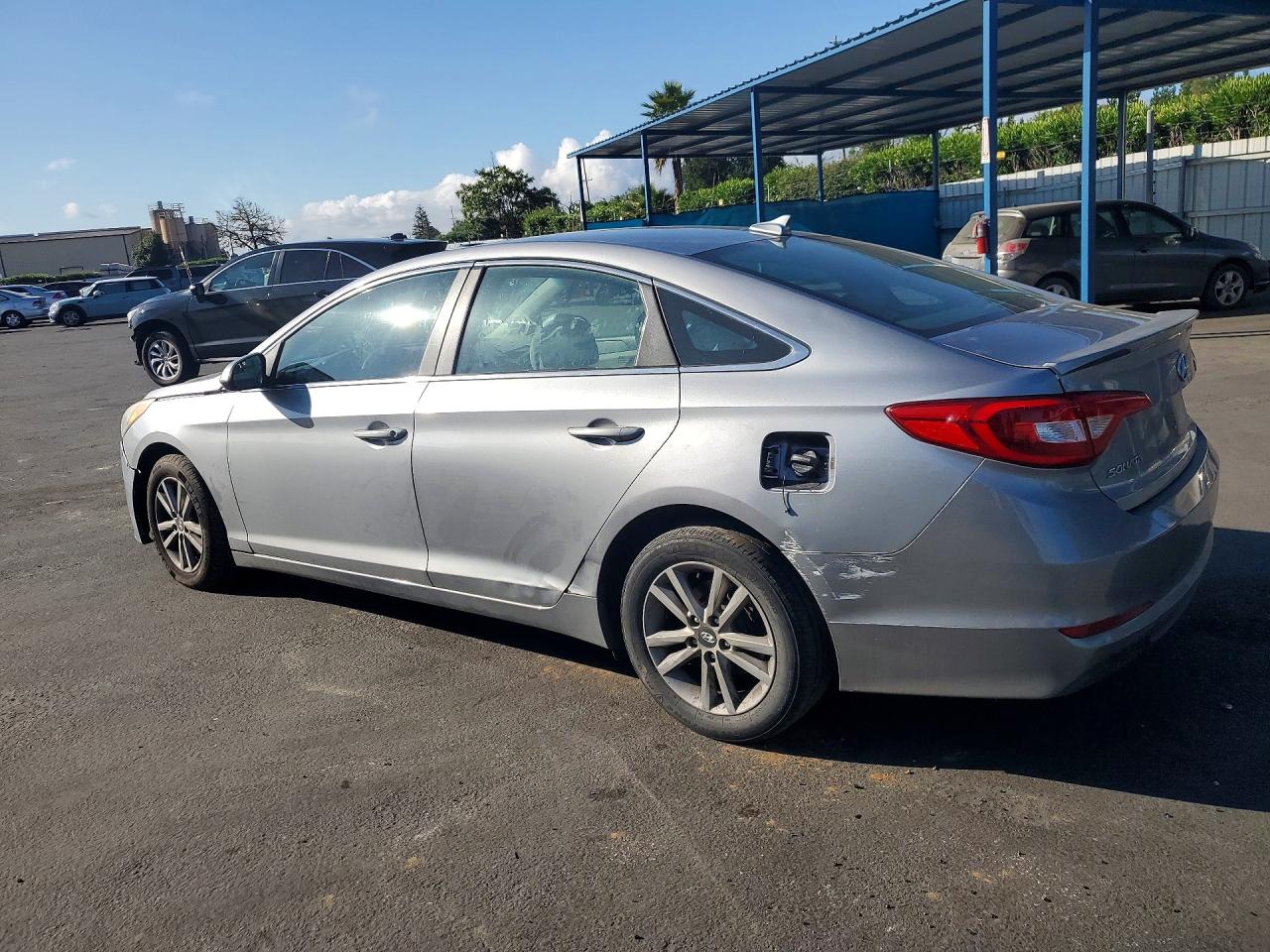 2015 Hyundai Sonata Se Silver vin: 5NPE24AFXFH231476
