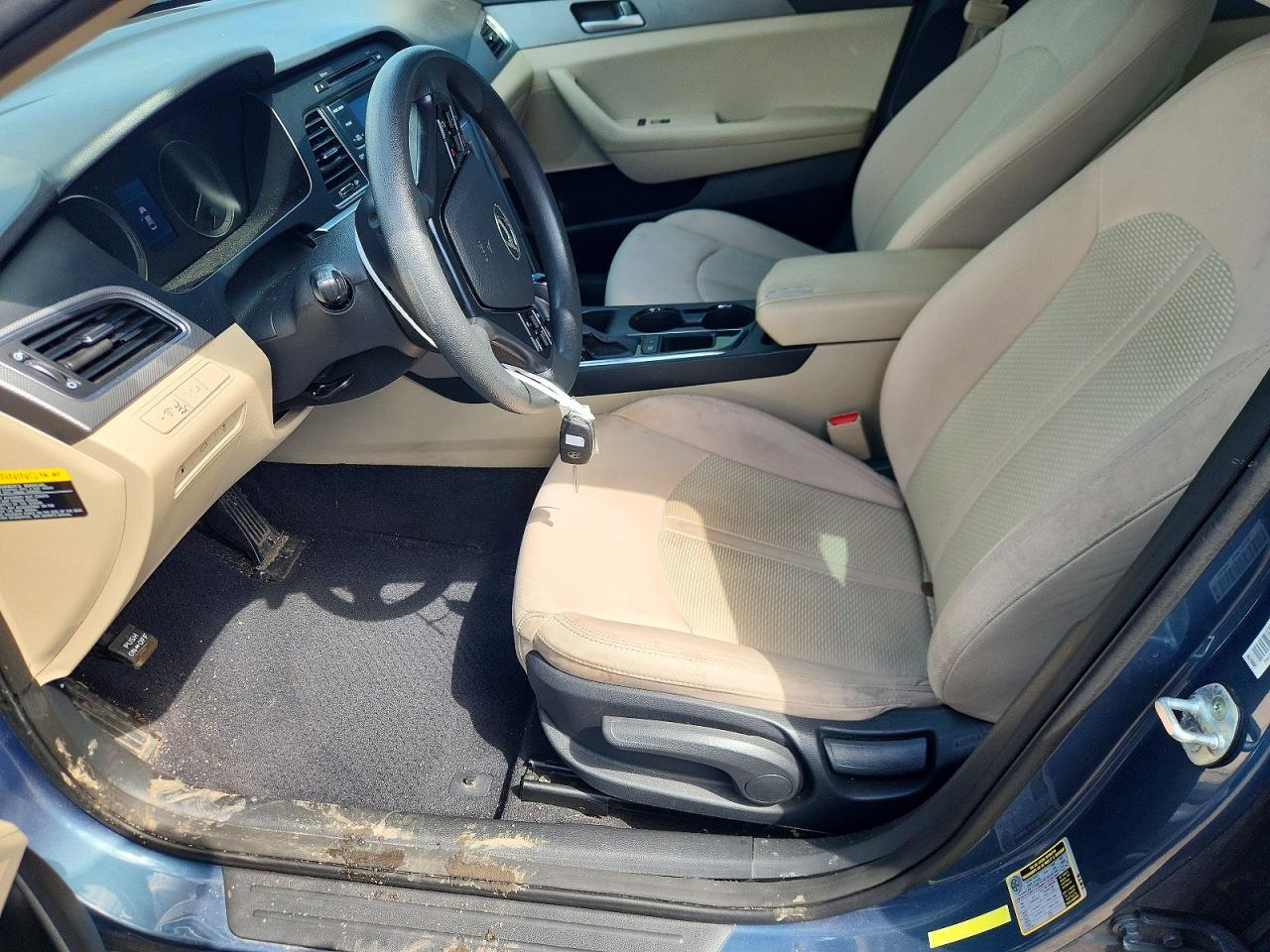 2015 Hyundai Sonata Se Blue vin: 5NPE24AFXFH243028