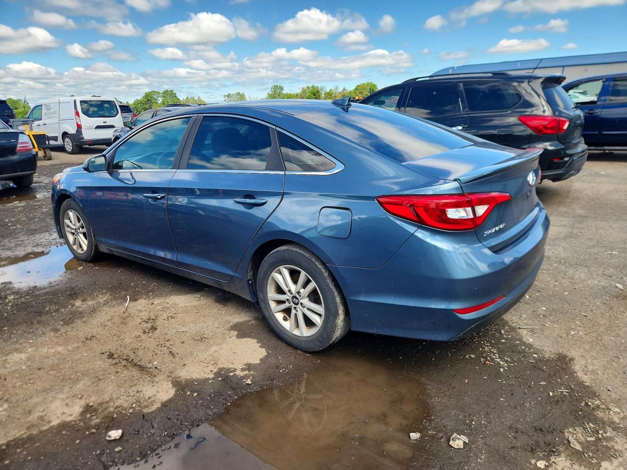 2015 Hyundai Sonata Se Blue vin: 5NPE24AFXFH243028