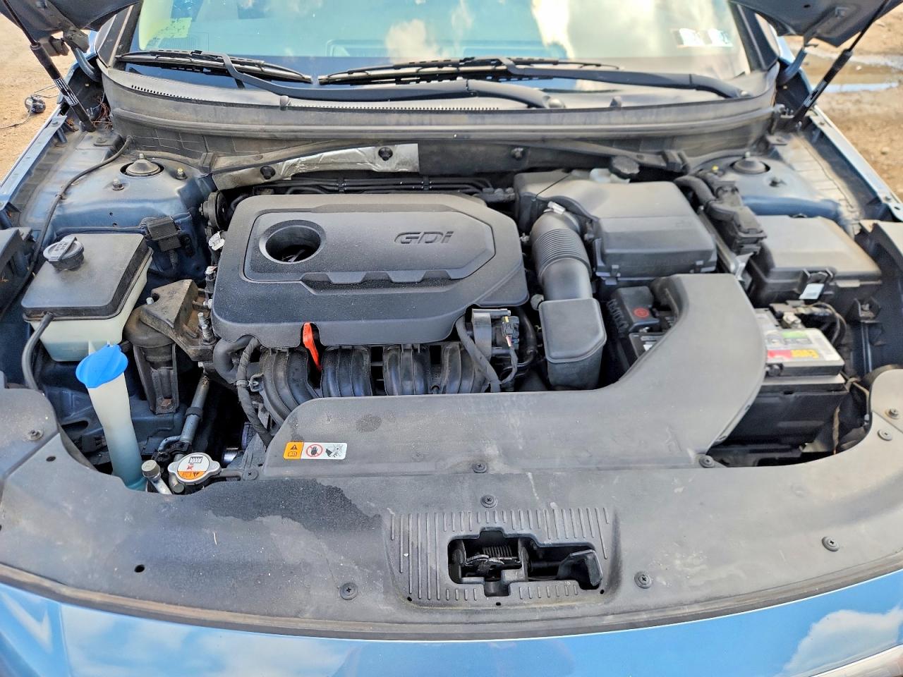2015 Hyundai Sonata Se Blue vin: 5NPE24AFXFH243028