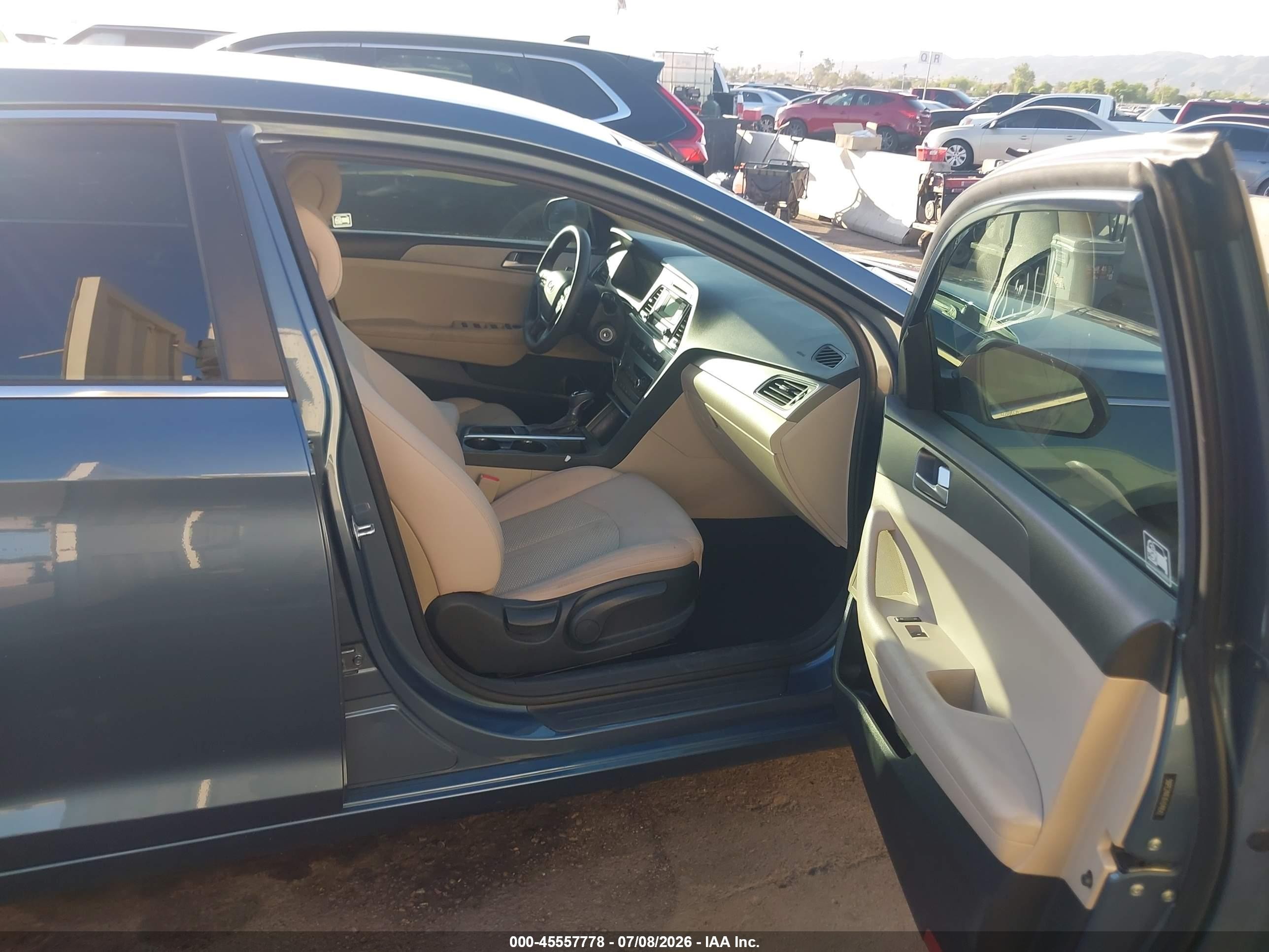 2015 Hyundai Sonata Se Blue vin: 5NPE24AFXFH249542