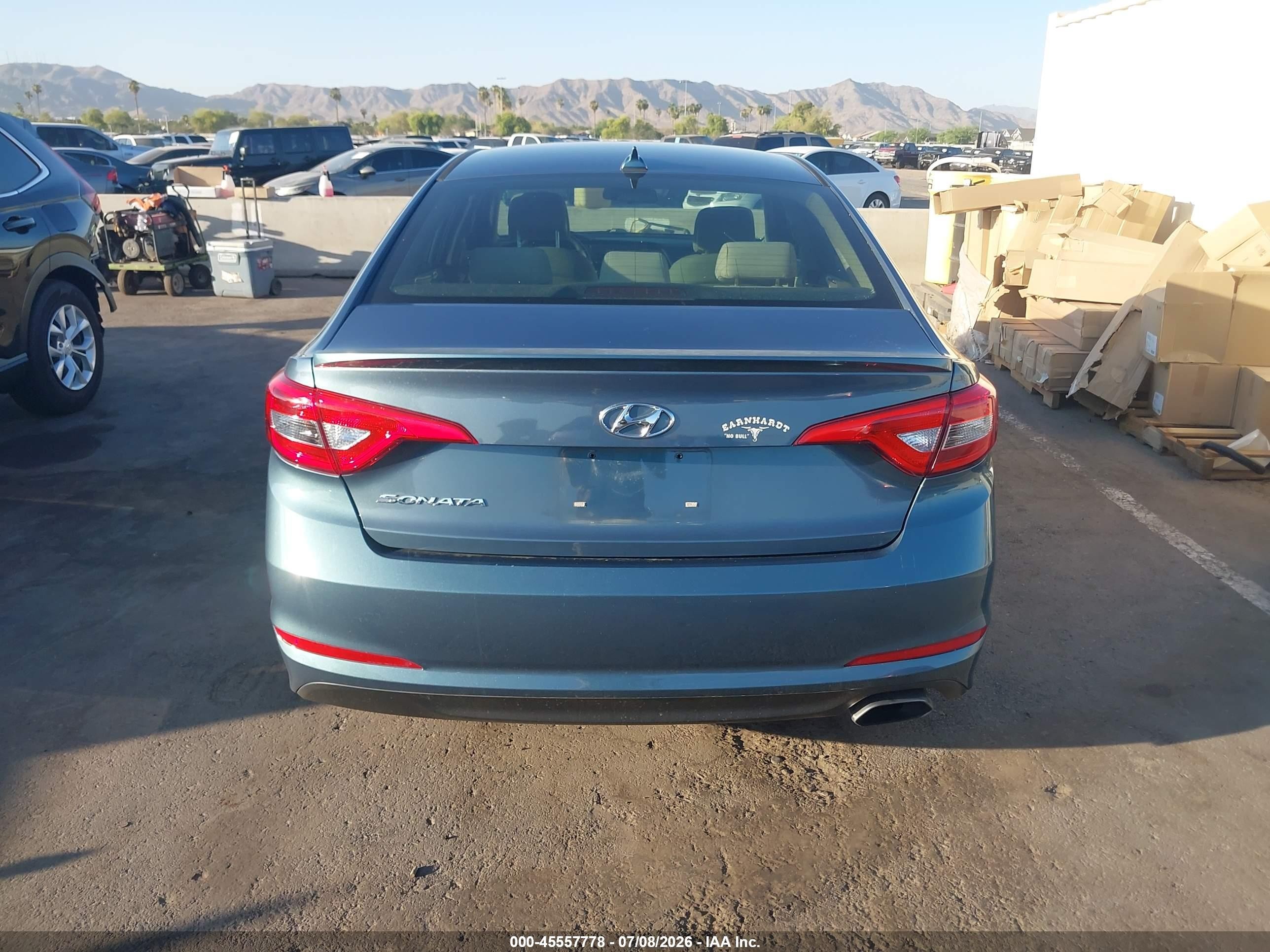 2015 Hyundai Sonata Se Blue vin: 5NPE24AFXFH249542