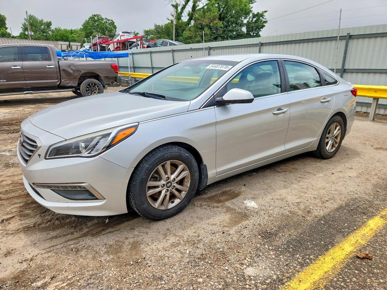 2015 Hyundai Sonata Se Silver vin: 5NPE24AFXFH250271
