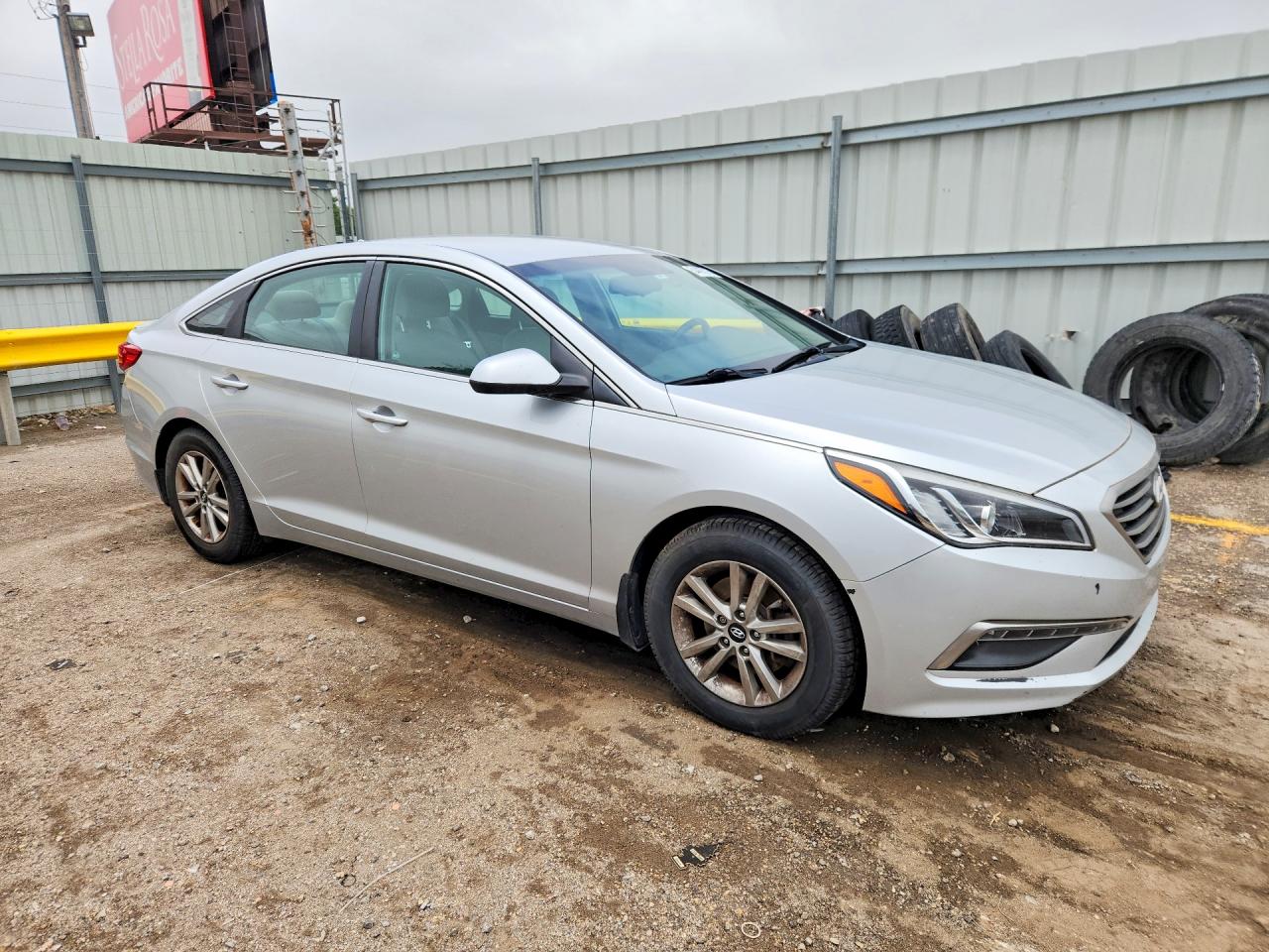 2015 Hyundai Sonata Se Silver vin: 5NPE24AFXFH250271