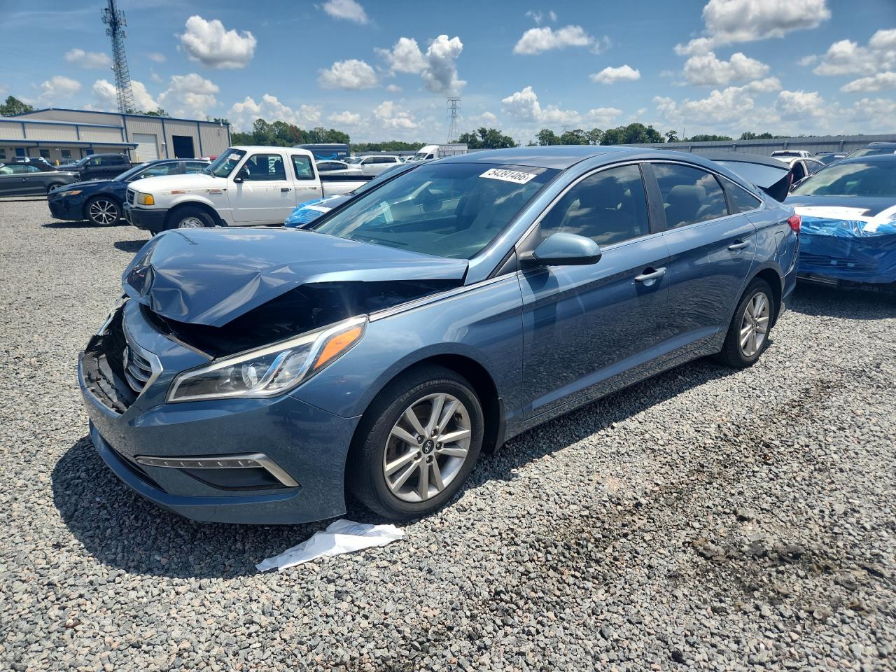2015 Hyundai Sonata Se Blue vin: 5NPE24AFXFH260086