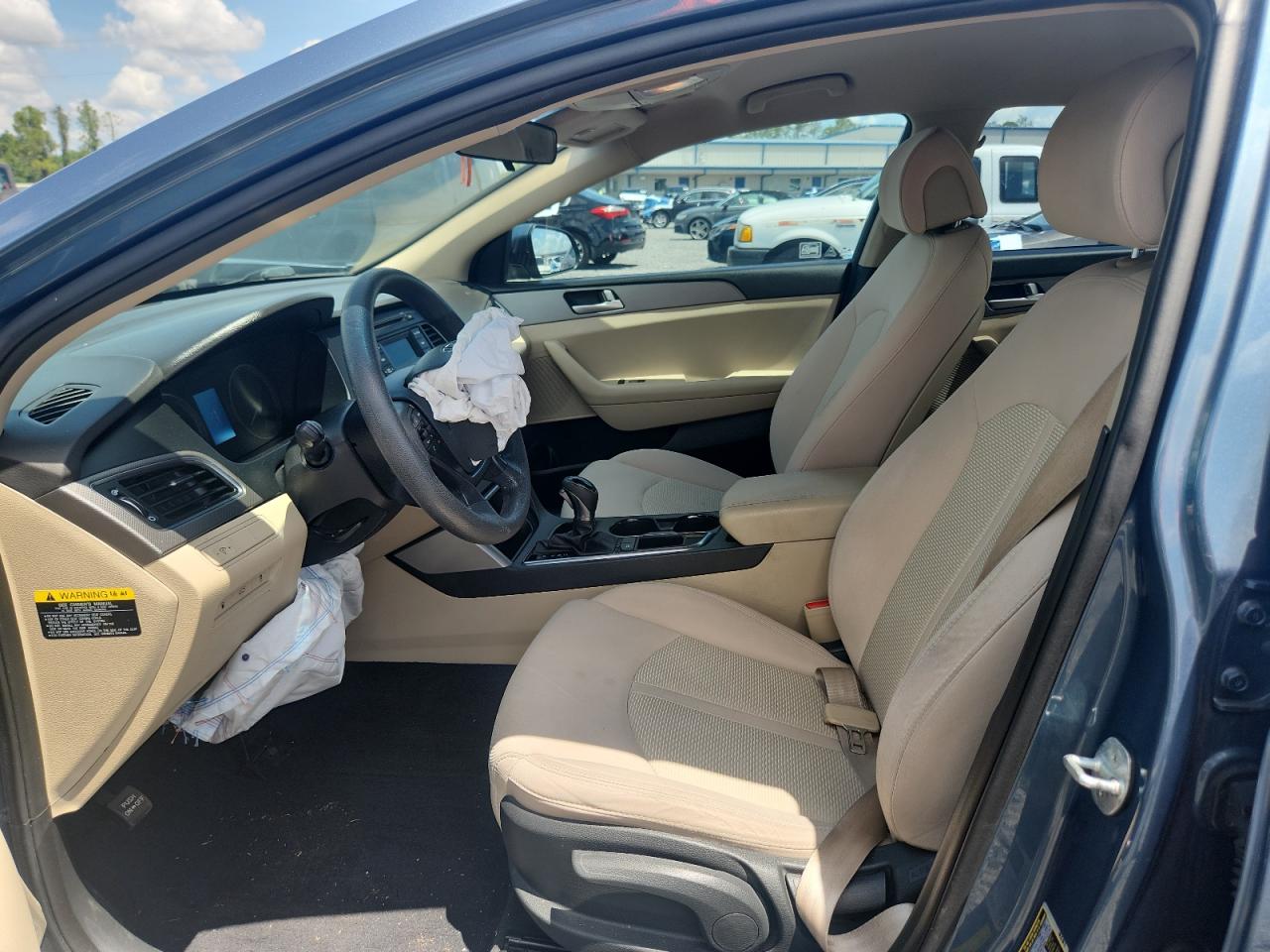 2015 Hyundai Sonata Se Blue vin: 5NPE24AFXFH260086