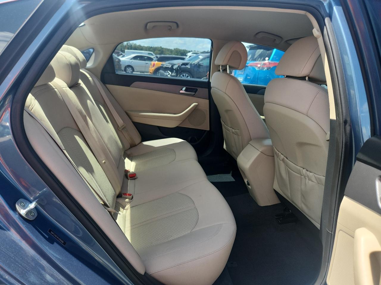 2015 Hyundai Sonata Se Blue vin: 5NPE24AFXFH260086