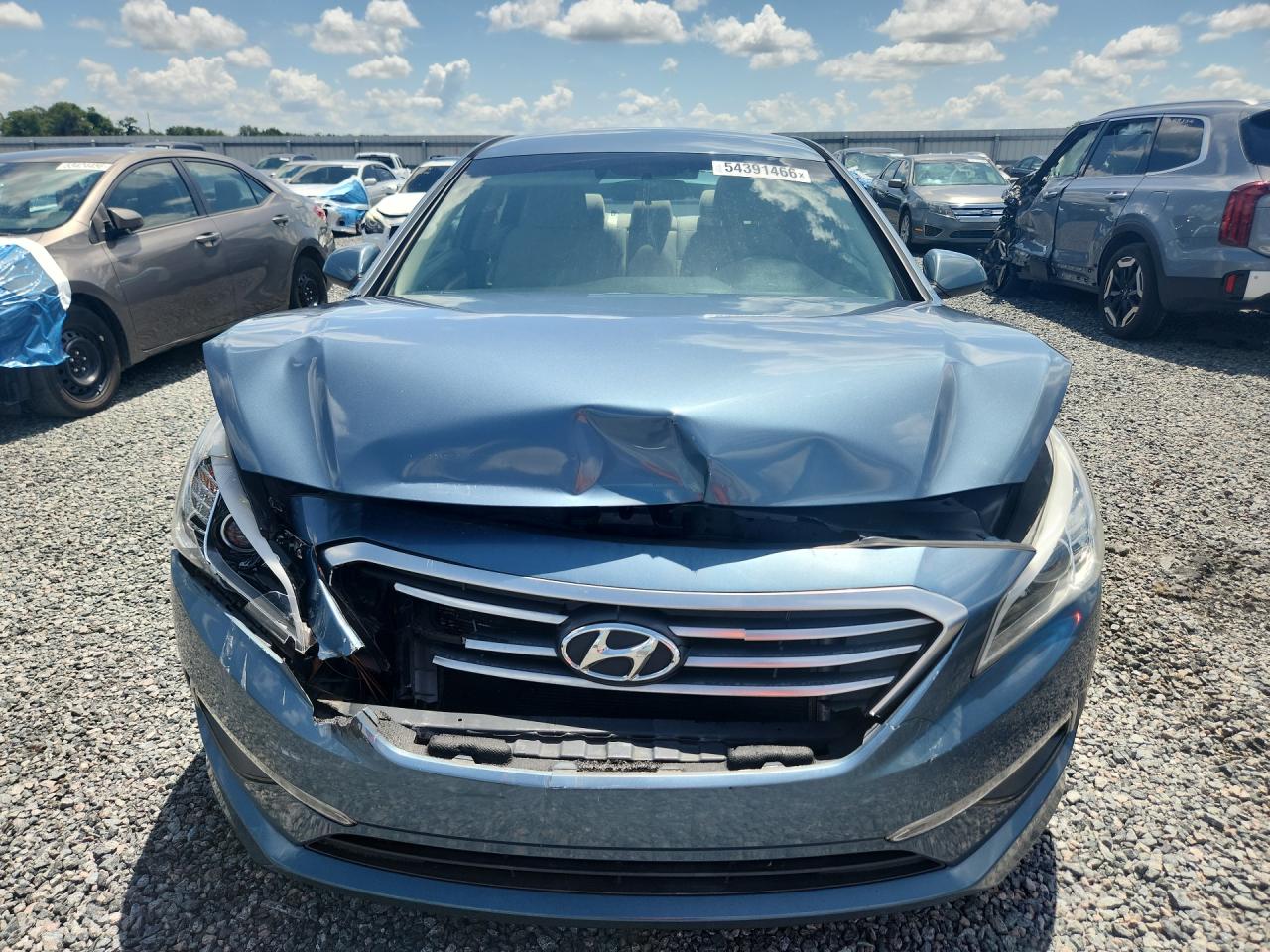 2015 Hyundai Sonata Se Blue vin: 5NPE24AFXFH260086