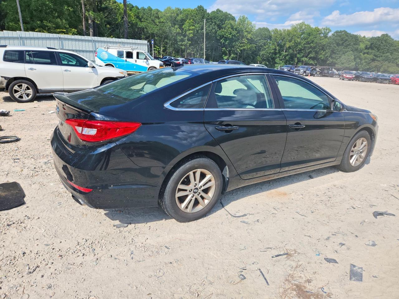 2016 Hyundai Sonata Se Black vin: 5NPE24AFXGH321132