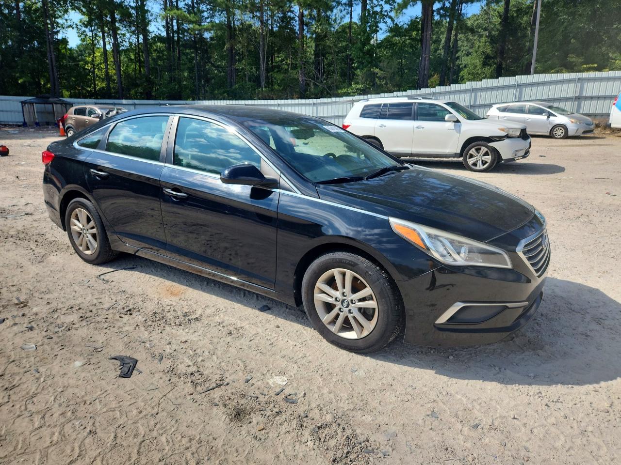 2016 Hyundai Sonata Se Black vin: 5NPE24AFXGH321132