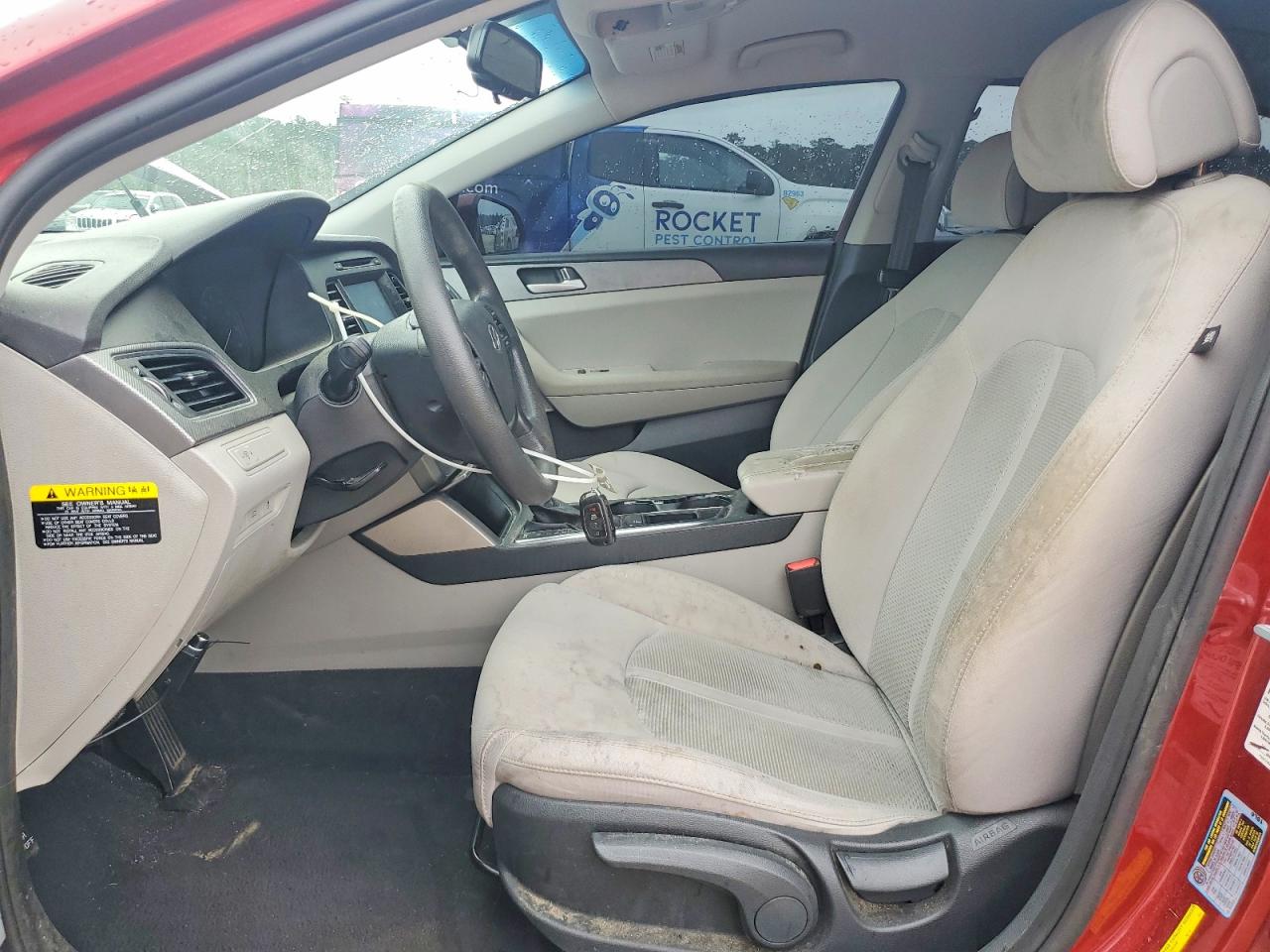 2016 Hyundai Sonata Se Burgundy vin: 5NPE24AFXGH358035