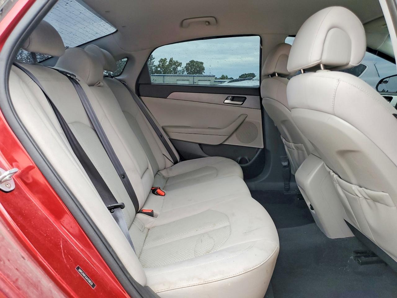 2016 Hyundai Sonata Se Burgundy vin: 5NPE24AFXGH358035