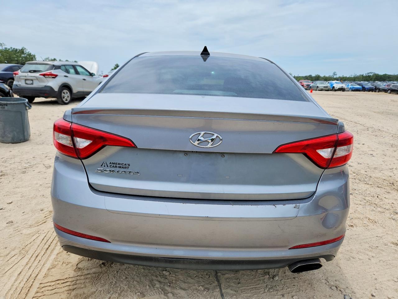 2017 Hyundai Sonata Se Gray vin: 5NPE24AFXHH497020