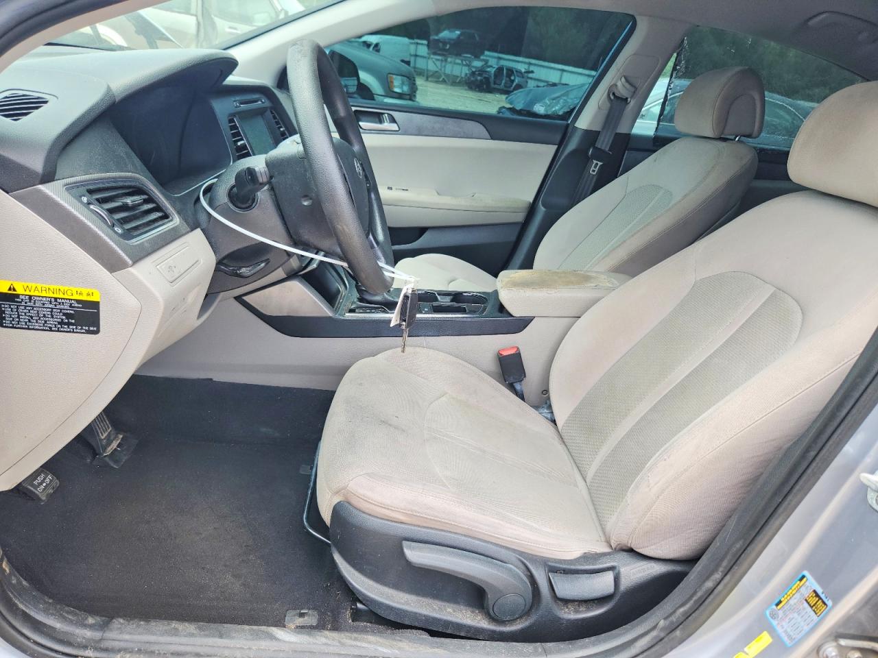 2017 Hyundai Sonata Se Gray vin: 5NPE24AFXHH497020