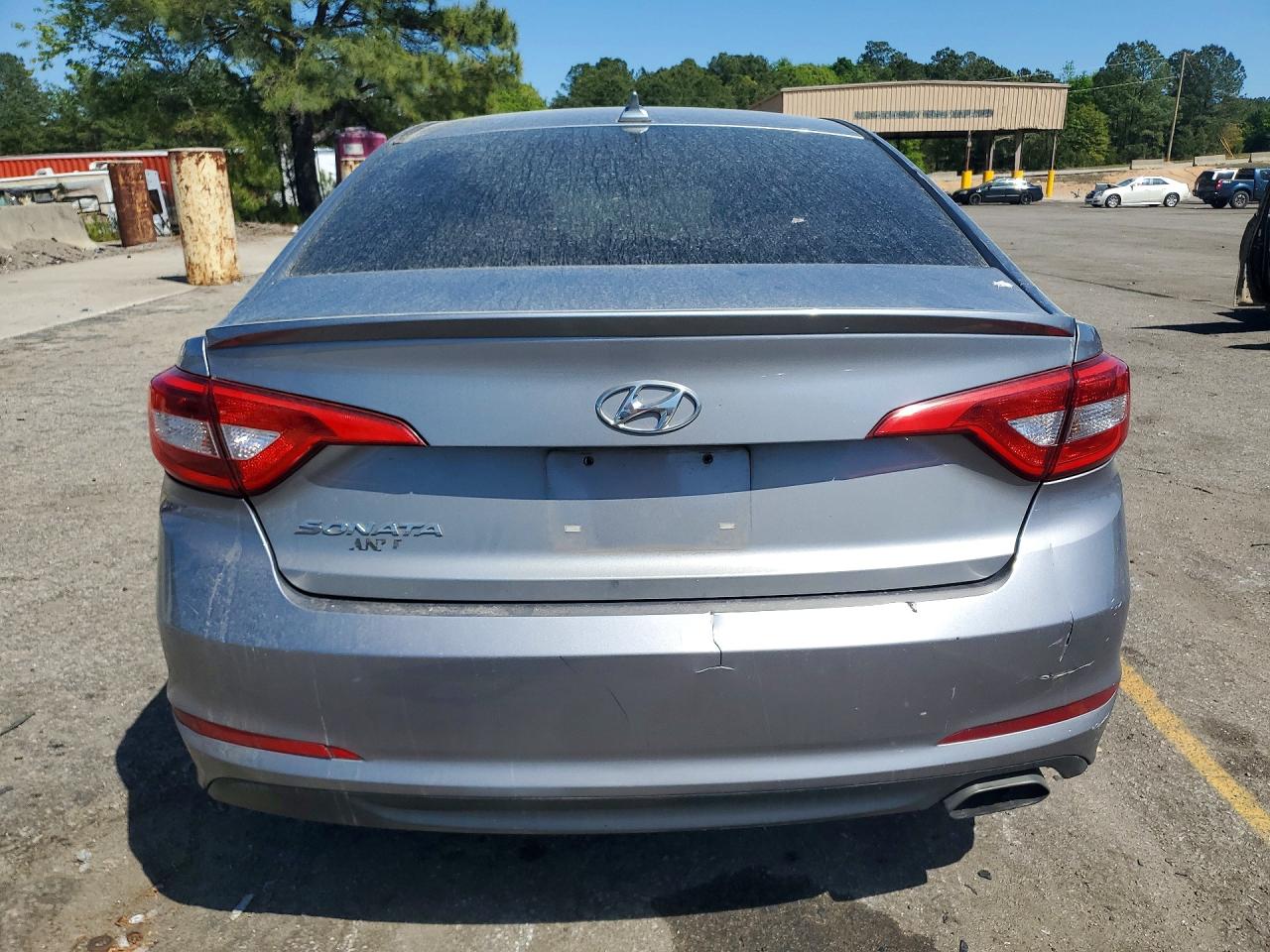 2017 Hyundai Sonata Se Silver vin: 5NPE24AFXHH506301