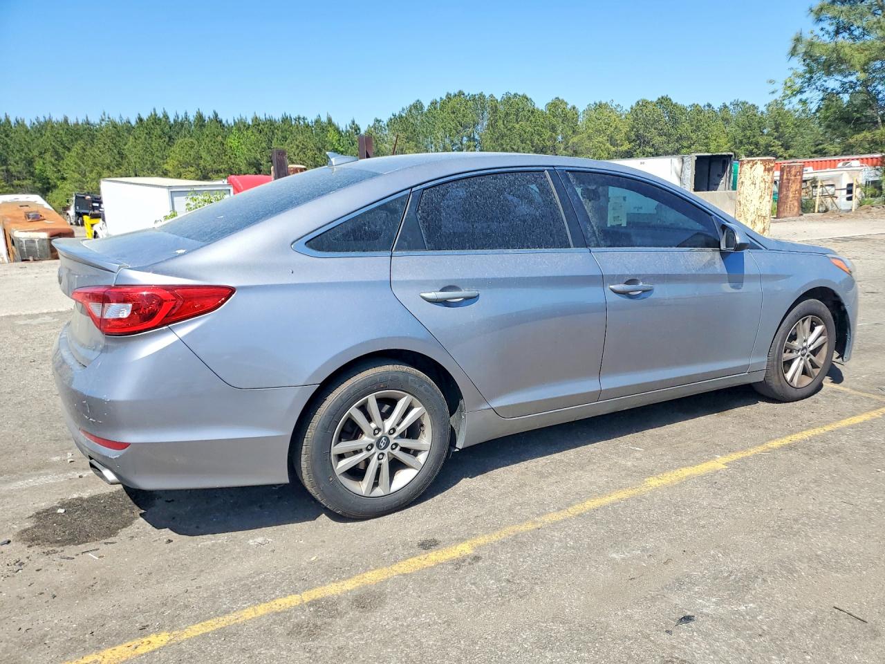 2017 Hyundai Sonata Se Silver vin: 5NPE24AFXHH506301