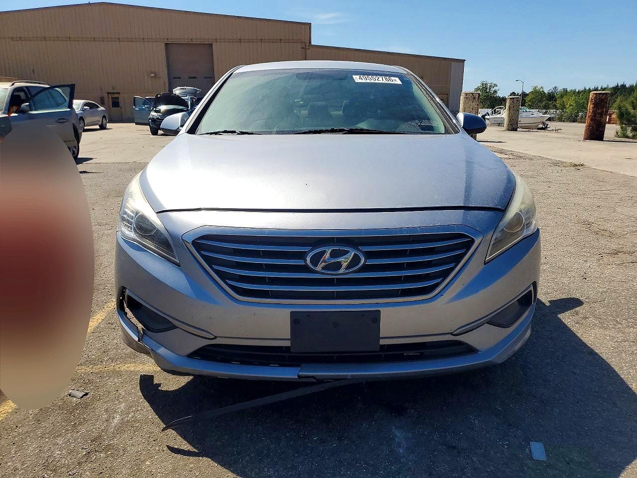 2017 Hyundai Sonata Se Silver vin: 5NPE24AFXHH506301
