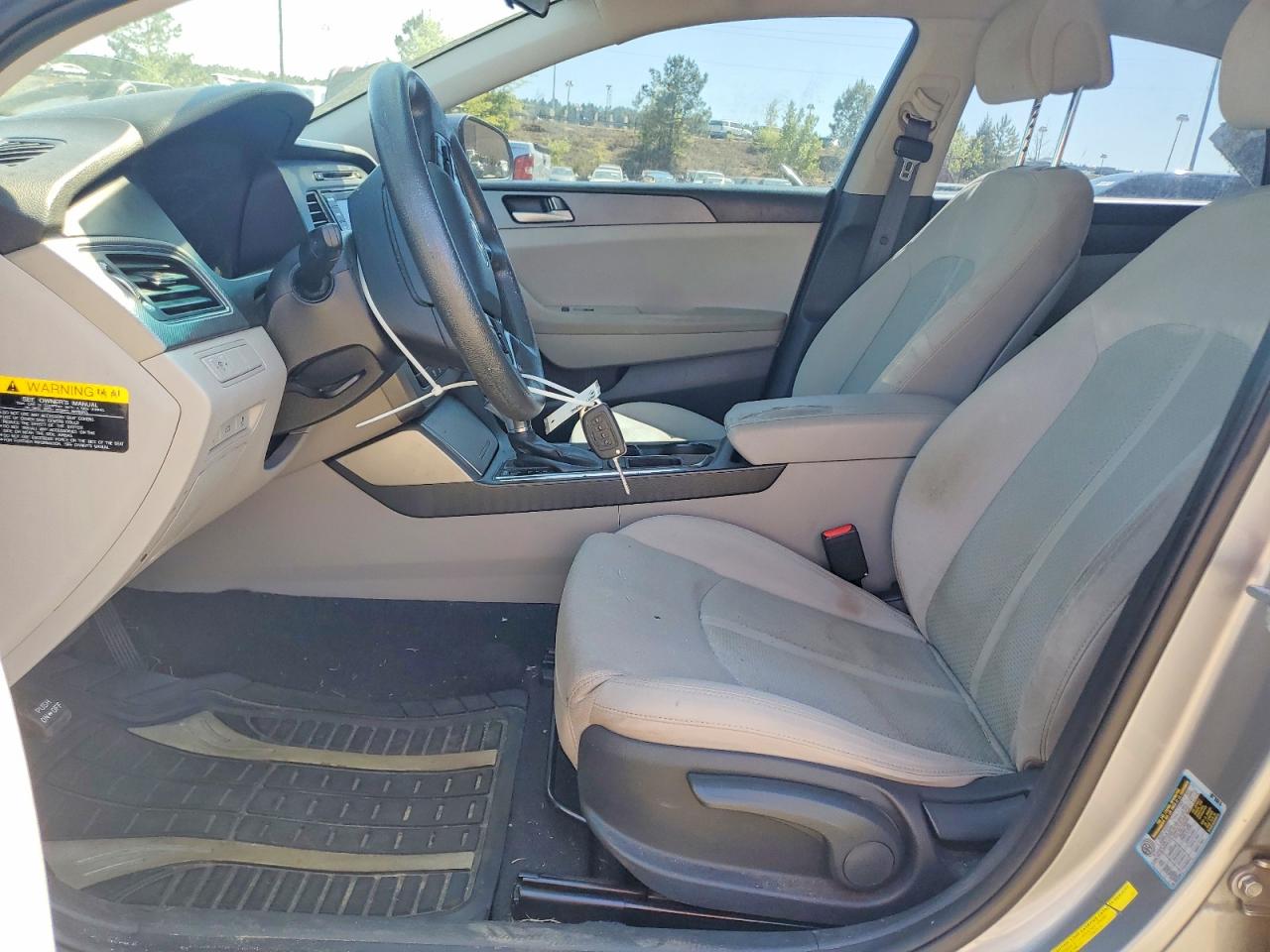 2017 Hyundai Sonata Se Silver vin: 5NPE24AFXHH506301