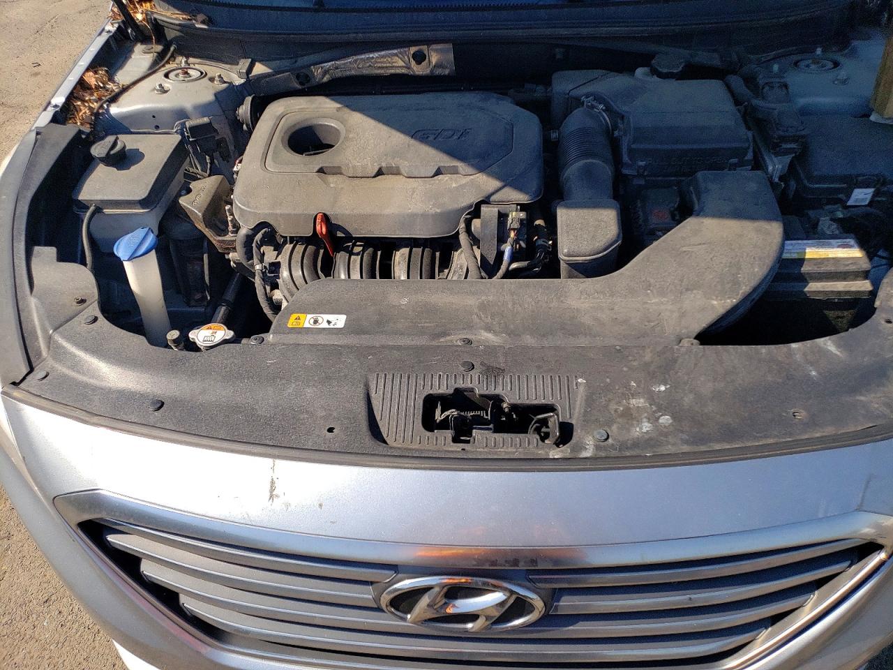 2017 Hyundai Sonata Se Серебряный vin: 5NPE24AFXHH514219