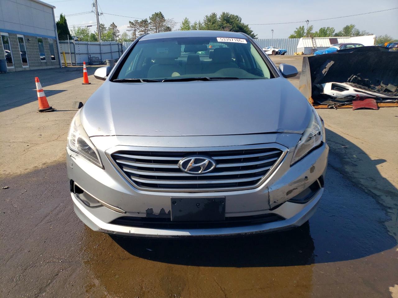 2017 Hyundai Sonata Se Серебряный vin: 5NPE24AFXHH514219
