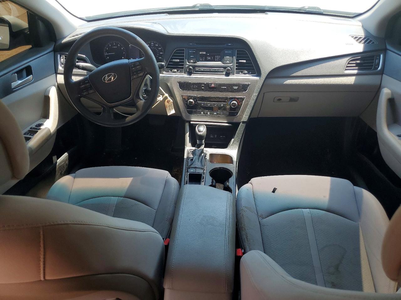 2017 Hyundai Sonata Se White vin: 5NPE24AFXHH530002