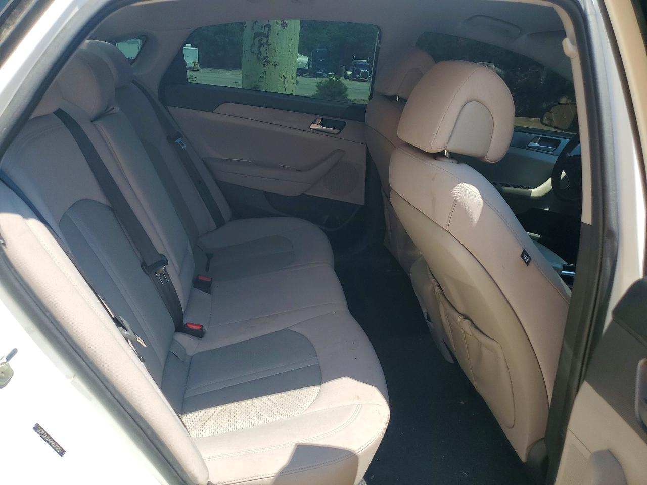 2017 Hyundai Sonata Se White vin: 5NPE24AFXHH530002