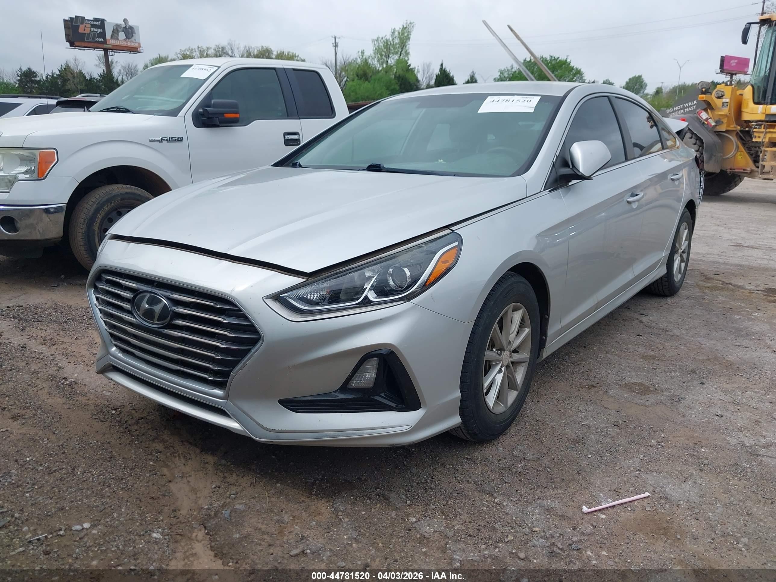 2018 Hyundai Sonata Se Silver vin: 5NPE24AFXJH721490