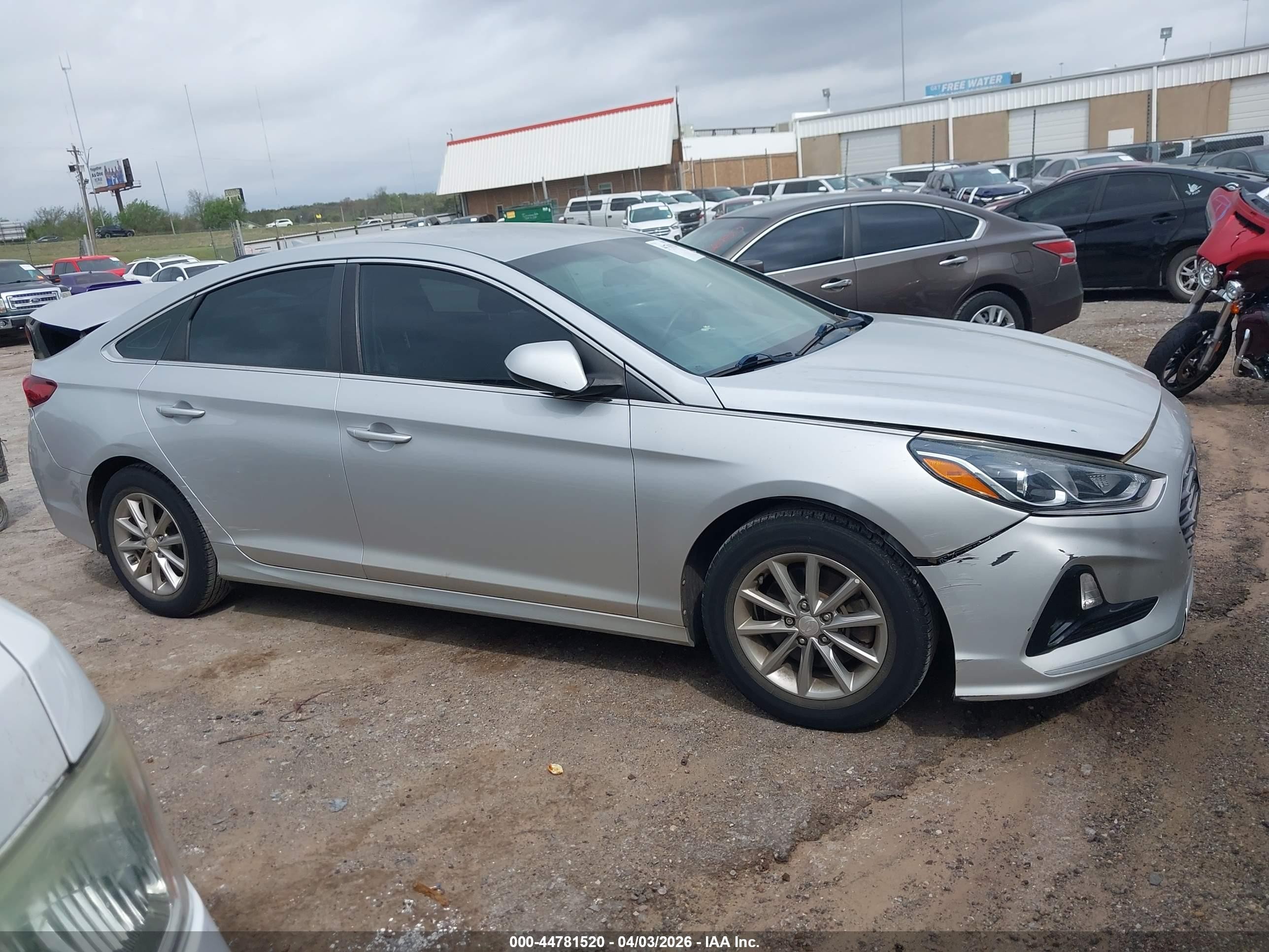 2018 Hyundai Sonata Se Silver vin: 5NPE24AFXJH721490