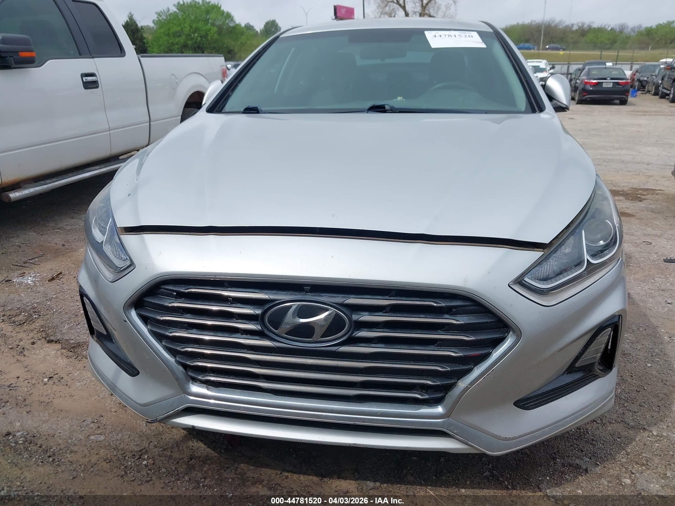 2018 Hyundai Sonata Se Silver vin: 5NPE24AFXJH721490