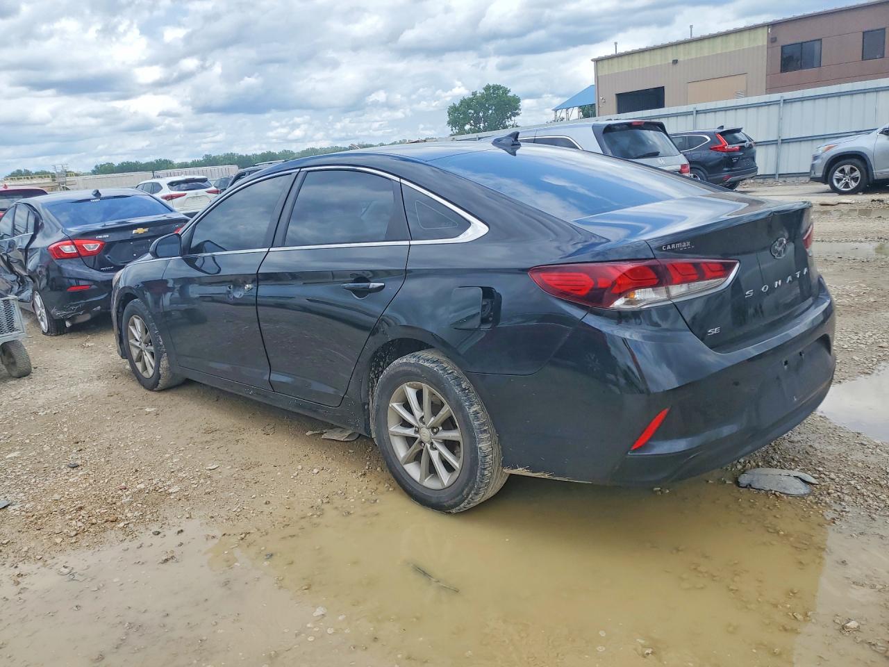 2019 Hyundai Sonata Se Black vin: 5NPE24AFXKH791640