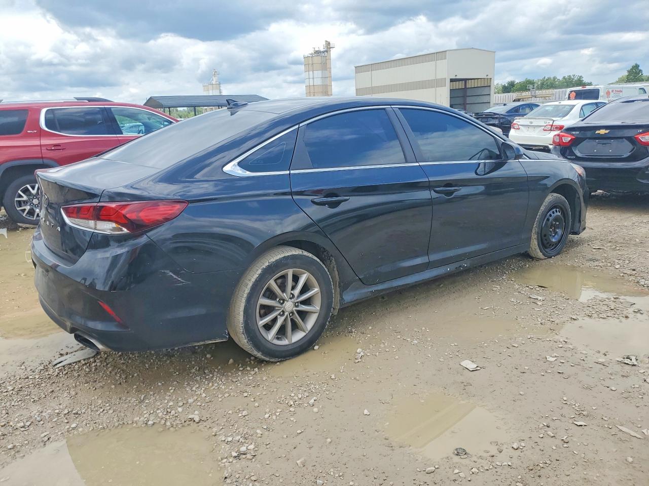 2019 Hyundai Sonata Se Black vin: 5NPE24AFXKH791640