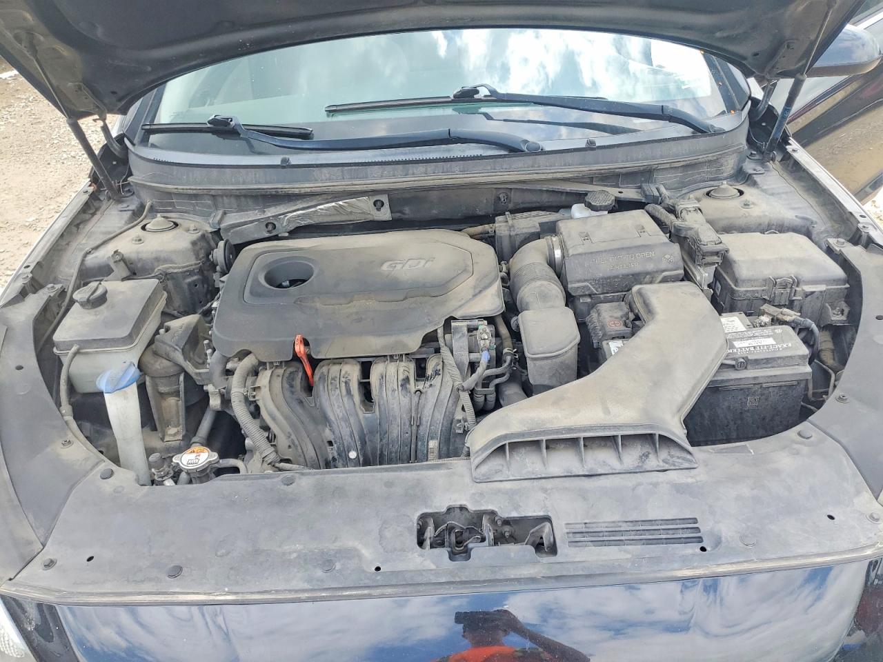 2019 Hyundai Sonata Se Black vin: 5NPE24AFXKH791640