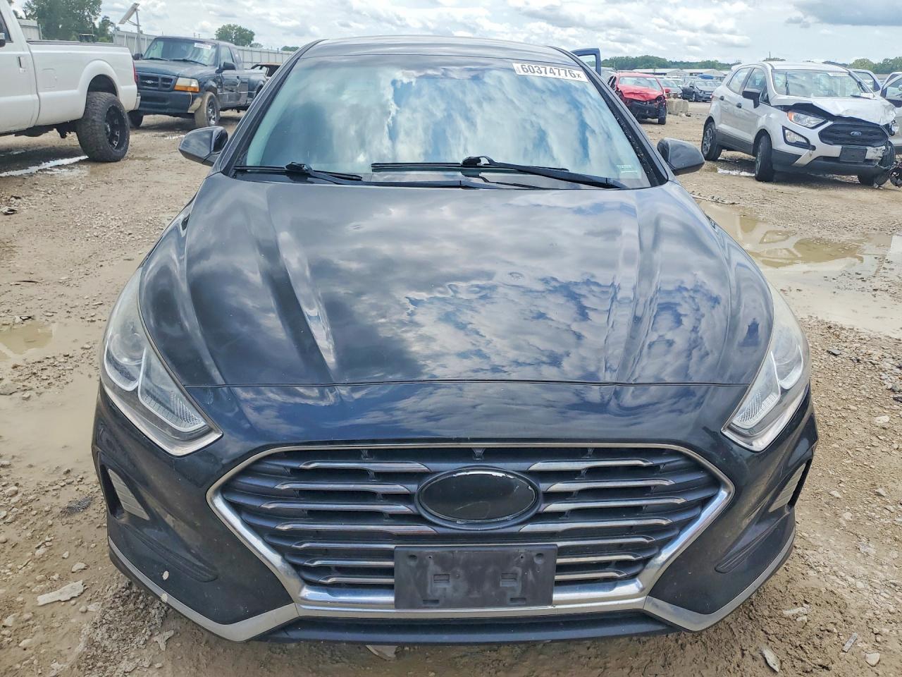 2019 Hyundai Sonata Se Black vin: 5NPE24AFXKH791640