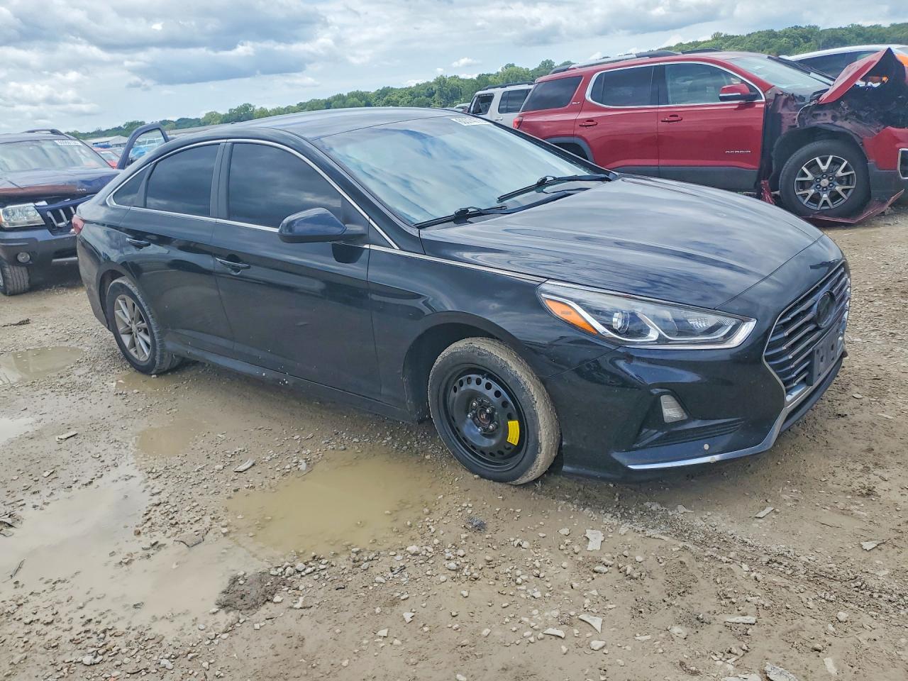 2019 Hyundai Sonata Se Black vin: 5NPE24AFXKH791640