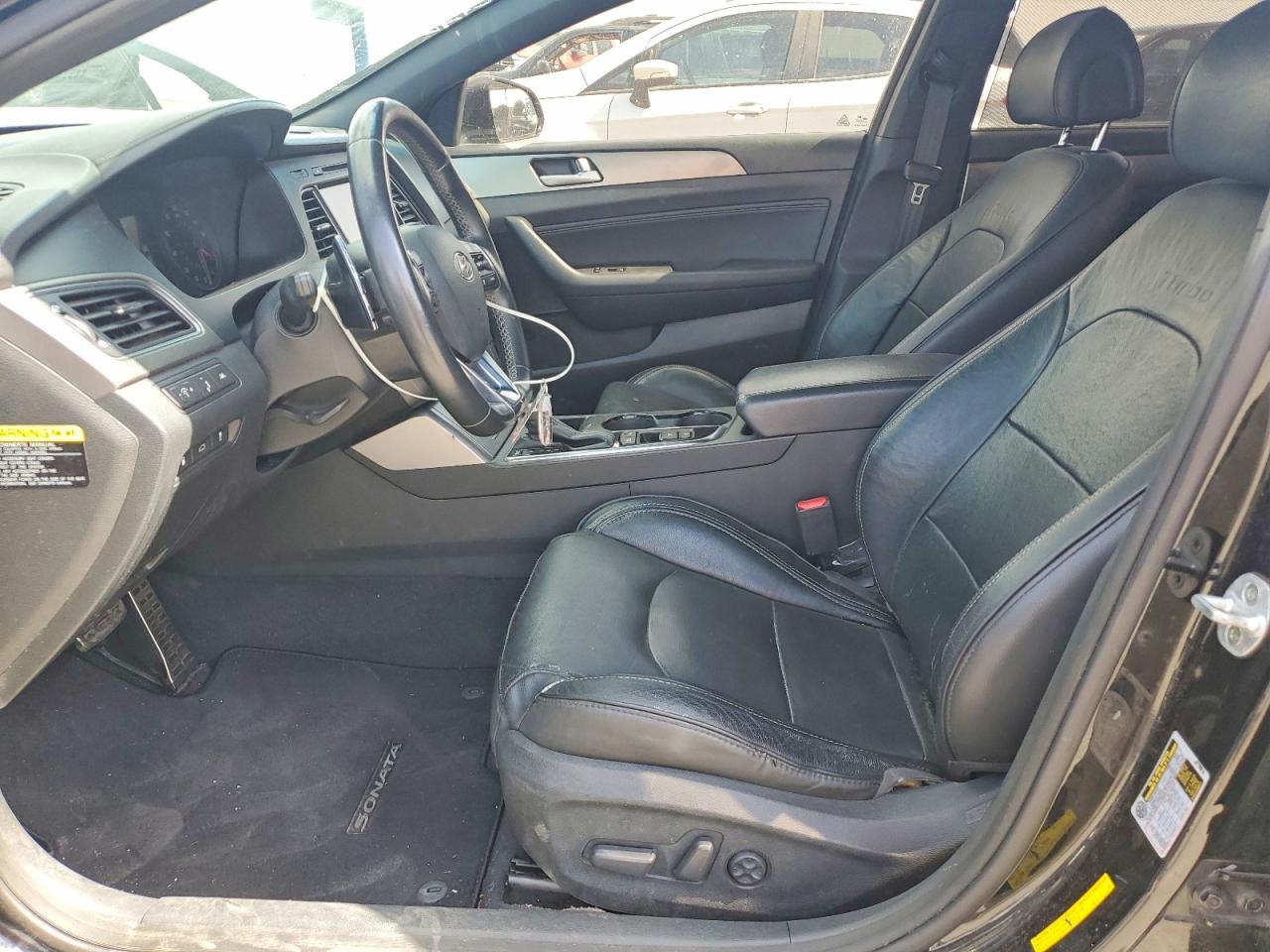 2015 Hyundai Sonata Sport 2.0t Black vin: 5NPE34AB0FH044919