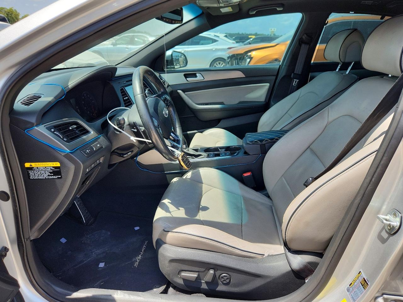 2015 Hyundai Sonata Limited 2.0t Silver vin: 5NPE34AB0FH111373