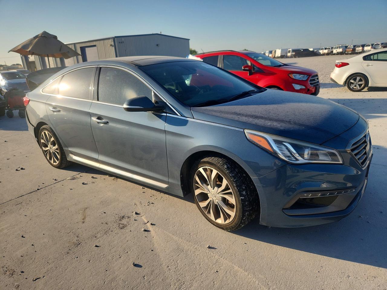 2015 Hyundai Sonata Limited 2.0t Blue vin: 5NPE34AB0FH193718