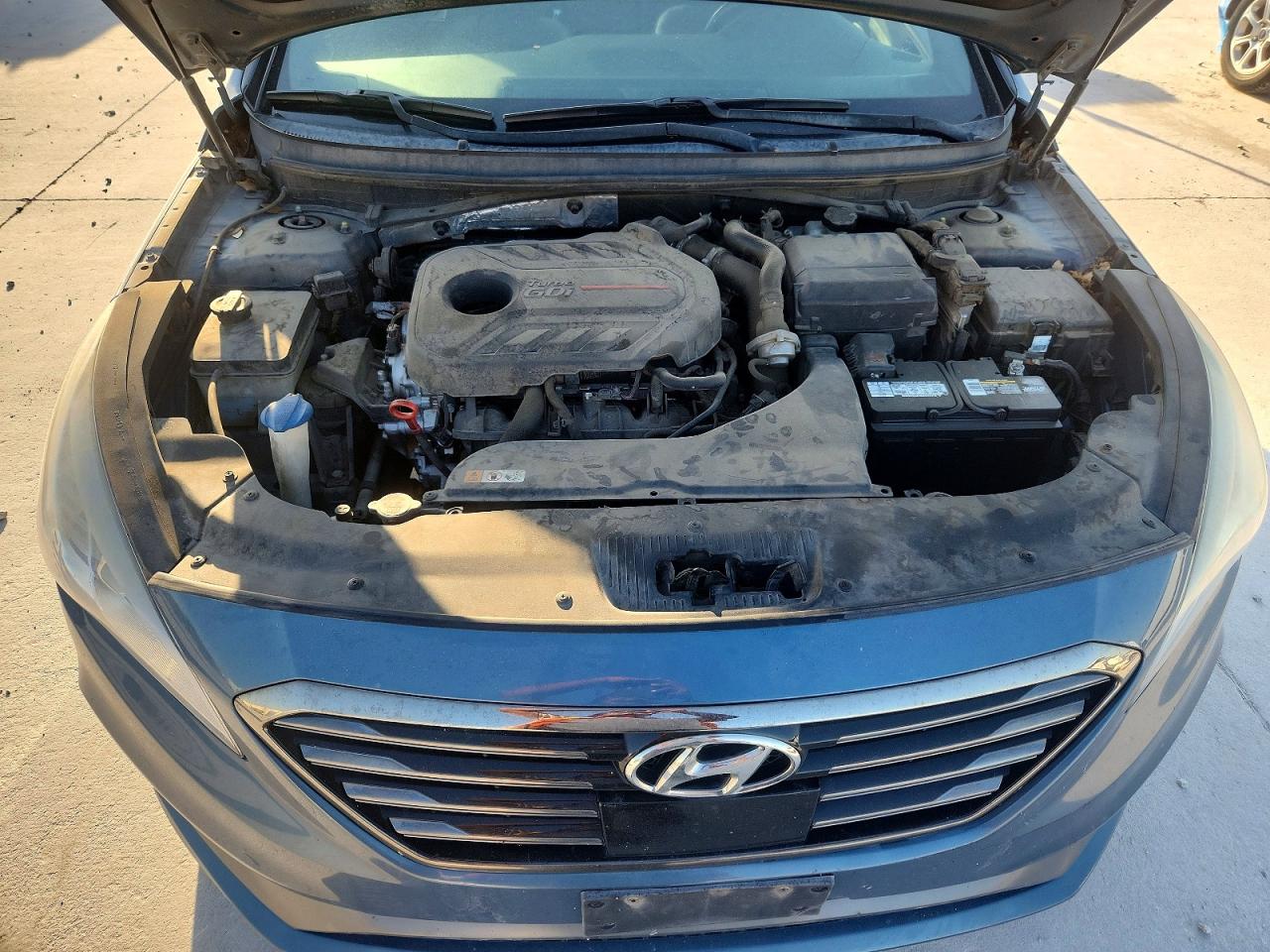 2015 Hyundai Sonata Limited 2.0t Blue vin: 5NPE34AB0FH193718