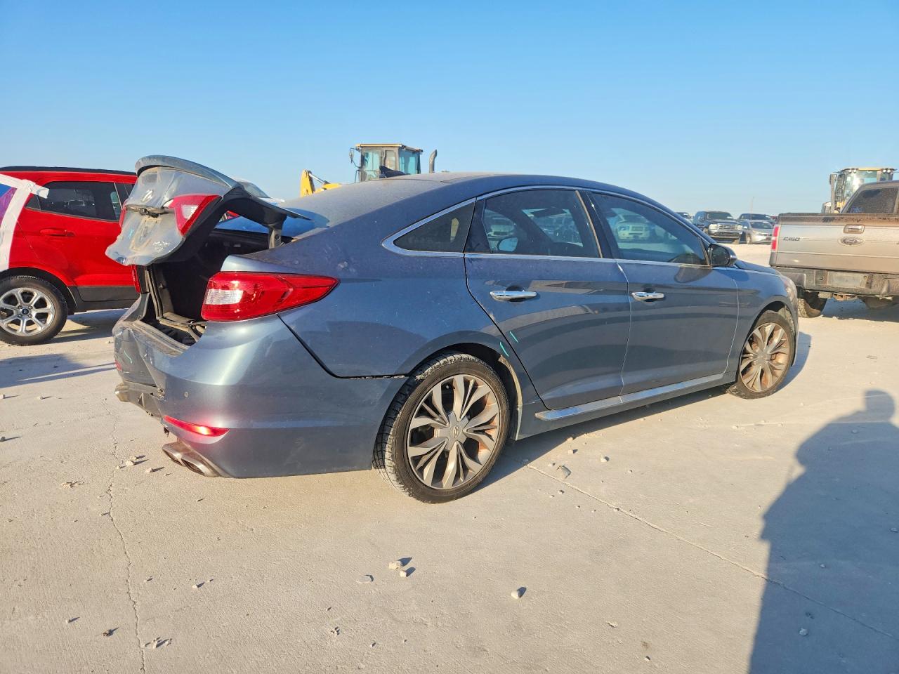 2015 Hyundai Sonata Limited 2.0t Blue vin: 5NPE34AB0FH193718