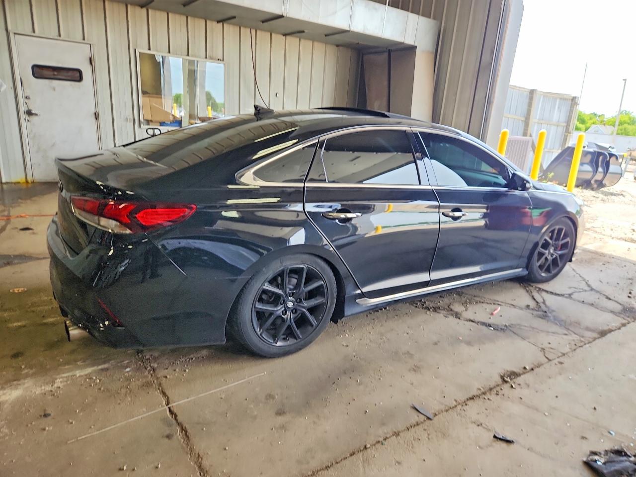 2019 Hyundai Sonata Limited Turbo Черный vin: 5NPE34AB0KH786697