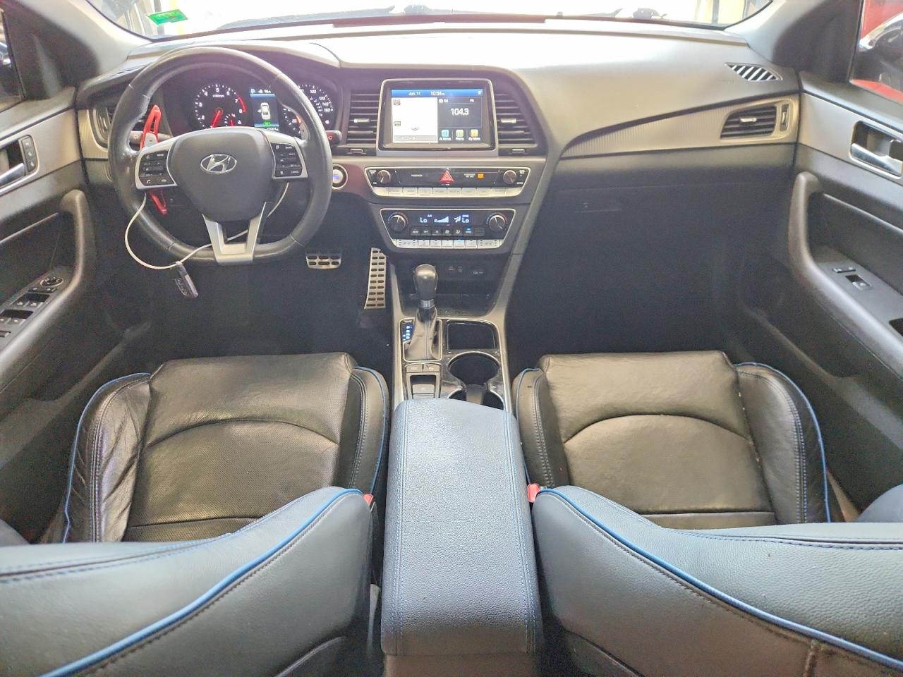2019 Hyundai Sonata Limited Turbo Черный vin: 5NPE34AB0KH786697