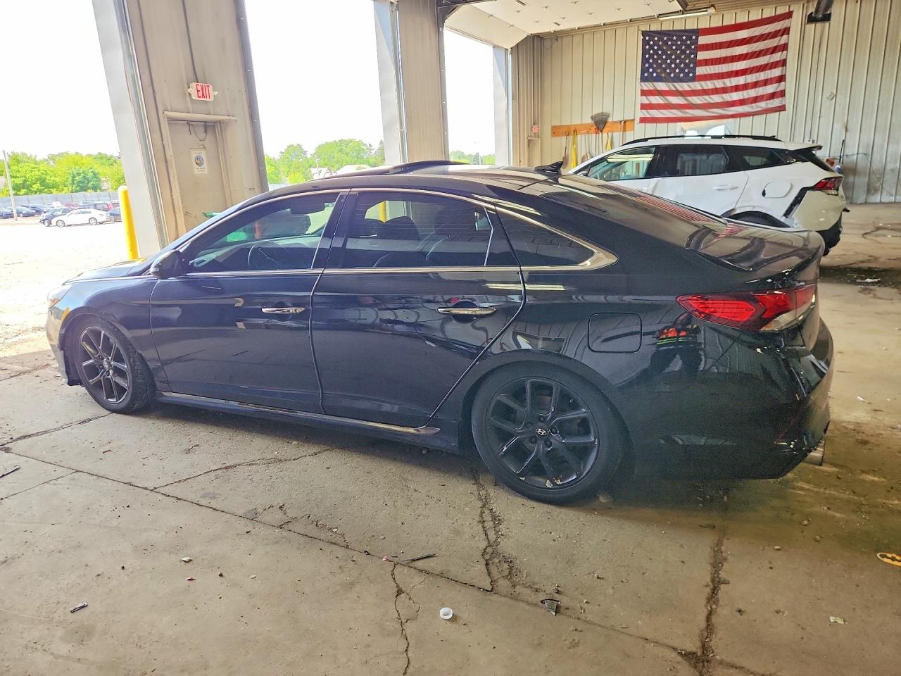 2019 Hyundai Sonata Limited Turbo Черный vin: 5NPE34AB0KH786697