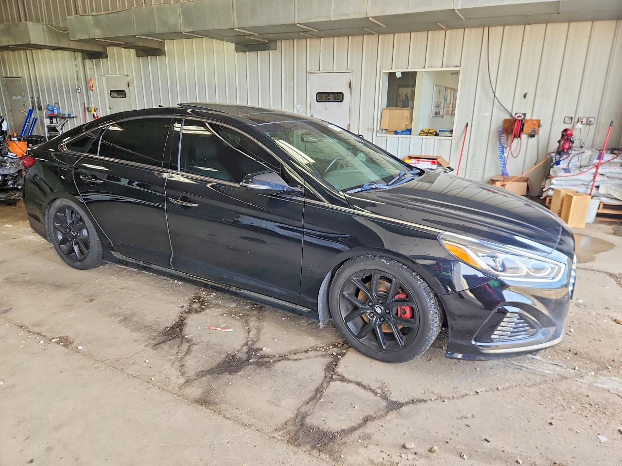2019 Hyundai Sonata Limited Turbo Черный vin: 5NPE34AB0KH786697