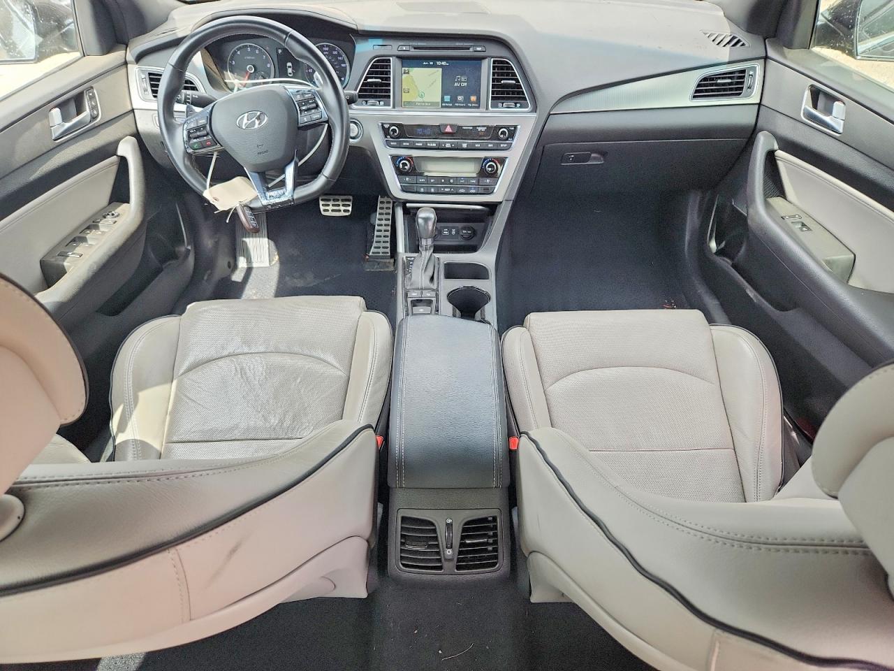 2015 Hyundai Sonata Sport 2.0t Gray vin: 5NPE34AB1FH041589