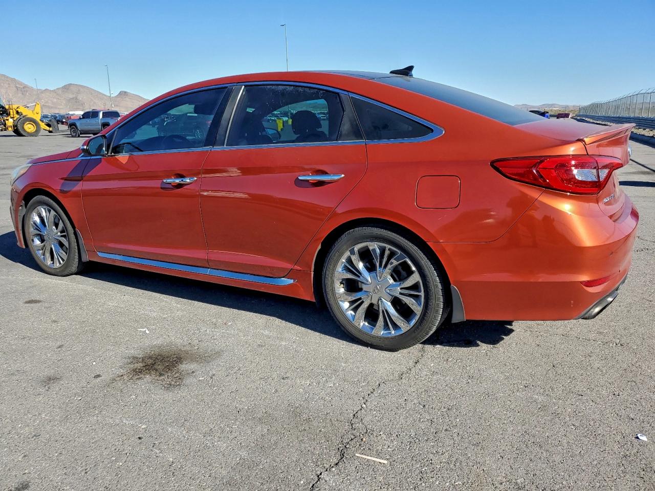 2015 Hyundai Sonata Sport Orange vin: 5NPE34AB1FH168729